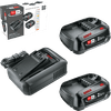 Bosch Starterset 18V 2,5-Ah-Akku (2x) + AL 18V-44