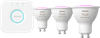 Philips Hue GU10 3-pack + Bridge Starter Kit