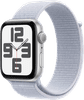Apple Watch SE 2024 44mm Silver Sport Watch Strap