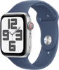 Apple Watch SE 2024 4G 44mm Silver Sport Band M/L