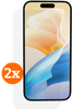 BlueBuilt Apple iPhone 16 Screen Protector Glass Duo Pack