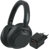 Sony ULT Wear Schwarz + BlueBuilt Quick-Charge-Ladegerät mit USB-A-Port 18 W Schwarz