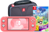 Nintendo Switch Lite Koralle + Zelda: Echoes of Wisdom + Bigben Schutztasche