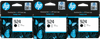 HP 924 Cartridge Black Triple Pack