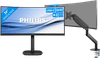 Philips 346E2CUAE/00 + BlueBuilt Monitorhalterung Mechanische Feder für 1 Ultrawide-Monitor