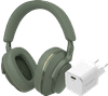 Bowers & Wilkins Px7 S2e Grün + BlueBuilt Power-Delivery-Ladegerät mit USB-C-Port 20 W Weiß