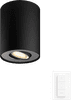 Philips Hue Pillar Aufbauspot White Ambiance - Schwarz - 1 Spot + Dimmer