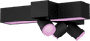 Philips Hue Centris Mounted Spot Light White and Color - Black - Cross Shaped - 3-spots