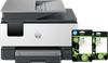 HP OfficeJet Pro 9120e + 2 schwarze Patronen + 2 Farbpatronen