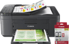 Canon PIXMA TR4755i + 1 Satz Reservepatronen + Fotopapier