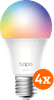 TP-Link Tapo L535E - Weißes und farbiges Licht - E27 - 4er-Pack