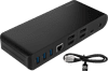 BlueBuilt DisplayLink Docking Station Pro with USB-C Black
