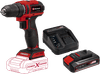 Einhell TE-CD 18/40 Li BL Solo + Einhell Power-X-Change 2,5-Ah-Akku und Ladegerät