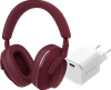 Bowers & Wilkins Px7 S2e Rot + BlueBuilt Power-Delivery-Ladegerät mit USB-C-Port 20 W Weiß