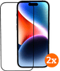 BlueBuilt Apple iPhone 15 Panzerglas Doppelpack