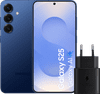 Samsung Galaxy S25 256GB Dunkelblau 5G + Samsung Ladegerät 25 Watt Schwarz
