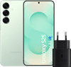 Samsung Galaxy S25 128GB Mintgrün 5G + Samsung Ladegerät 25 Watt Schwarz