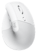 Logitech Lift Vertical Ergonomic Mouse White