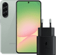 Samsung Galaxy A56 256GB Green 5G + Samsung Charger 25W Black