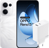 OPPO Reno13 256GB Weiß 5G + OPPO SuperVOOC Ladegerät 80 W mit 2 Anschlüssen