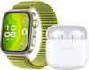 Huawei Watch Fit 4 Pro Green + Huawei FreeBuds SE 2 White