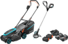 Gardena PowerMax 37/36V P4A Set + Gardena SmallCut 23/18V P4A + Bosch Starterset 18V (2x)