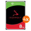 Seagate IronWolf 8TB - 4-pack