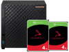ASUSTOR AS1104T + Seagate Ironwolf 8TB (2x 4TB)