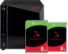 ASUSTOR AS5404T + Seagate Ironwolf 16TB (2x 8TB)