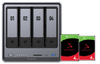 UGREEN NASync DXP4800 Plus + Seagate Ironwolf 4TB Doppelpack