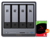 UGREEN NASync DXP4800 Plus + Seagate Ironwolf 4TB 4er-Pack