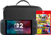 Nintendo Switch 2 + Super Mario Party Jamboree + BlueBuilt Reisehülle