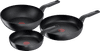 Tefal Hard Titanium Pro Bratpfannenset 24 + 28 cm + Wok