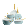 GreenPan Padova Reserve Cookware Set 10-piece Sky Blue