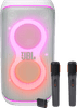 JBL Partybox Club 120 Weiß + Kabelloses Mikrofonset