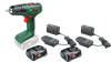 Bosch EasyDrill 18V-40 2.5Ah Battery (2x) Starter Pack