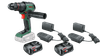 Bosch AdvancedImpact 18V-80 2,5-Ah-Akku (2x) Starterset