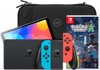 Nintendo Switch OLED Blue/Red + Pokémon Legends: Z-A + BlueBuilt Travel Case