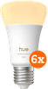 Philips Hue White Ambiance E27 1100lm 6-pack