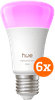 Philips Hue White and Color E27 1100lm 6-pack