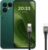 Fairphone 6 256GB Grün 5G + BlueBuilt USB-C-auf-USB-C-Kabel 1,5 m Nylon Schwarz