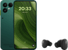 Fairphone 6 256GB Green 5G + Fairphone Fairbuds True Wireless Earbuds Black
