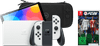Nintendo Switch OLED Weiß + EA Sports FC 26 + BlueBuilt Schutzhülle