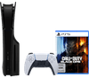 PlayStation 5 Slim mit Laufwerk + Call of Duty: Black Ops 7 + Cover Schwarz