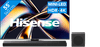 Hisense 55 inches ULED Mini-LED U8Q (2025) + Hisense AX3120Q