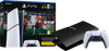 PlayStation 5 Slim Digital Edition + FC 26 + Cover Schwarz + Zusätzlicher Controller Weiß