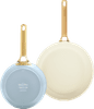 GreenPan Padova Reserve 20cm + 26cm Frying Pan Set Light Blue