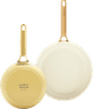 GreenPan Padova Reserve 20 + 26 cm Bratpfannenset Sunshine Yellow