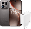 OPPO Find X9 Pro 512GB Grau 5G + OPPO SuperVOOC Ladegerät 80 W