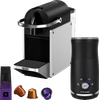 De'Longhi Nespresso Pixie EN127.S + Pierre Milk Frother